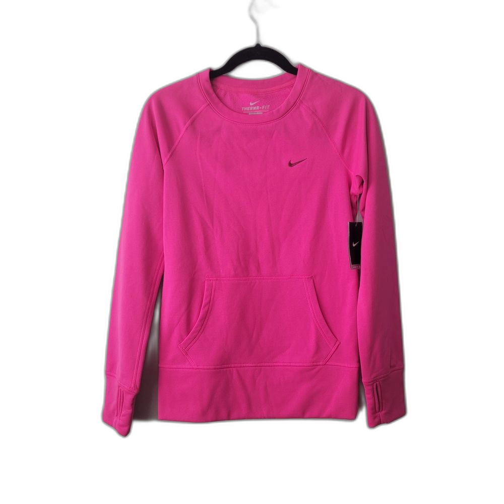 Nike Bright Sweatshirt Pink Size XS NWT Activewear - Picture 1 of 12